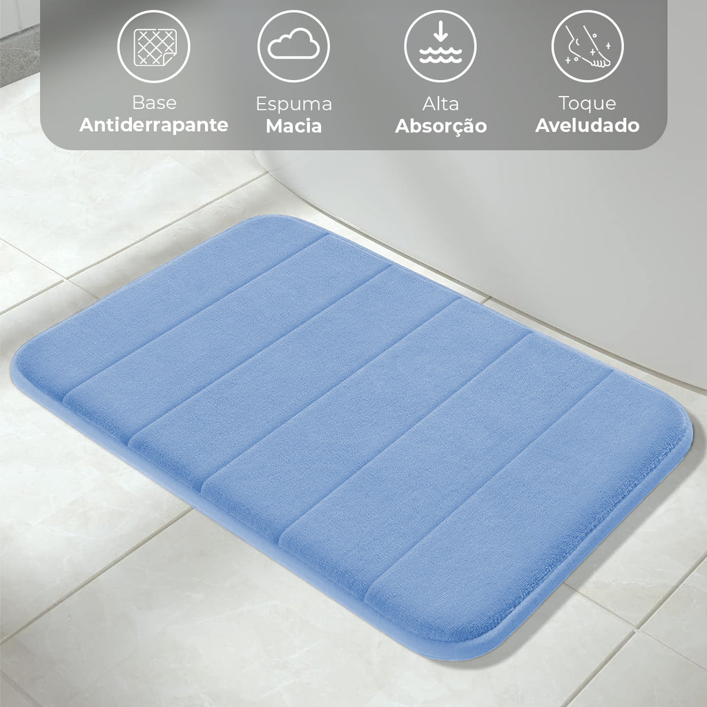 Kit 2 Tapetes Banheiro Super Comfort 60x40