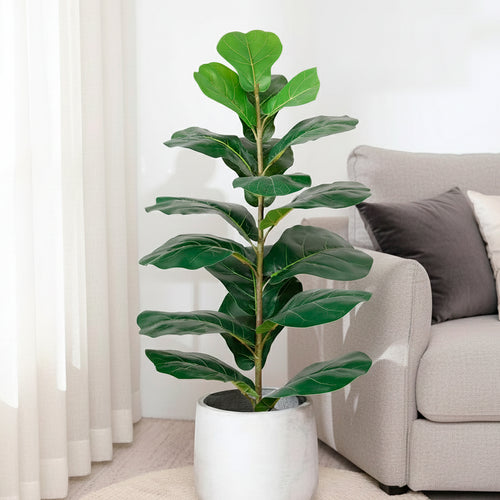 Ficus Lyrata Artificial 70 cm com 25 Folhas