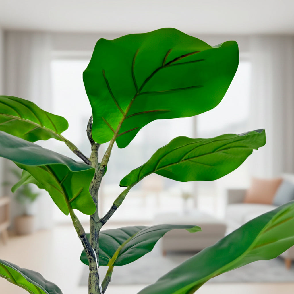Ficus Lyrata Artificial 70 cm com 25 Folhas