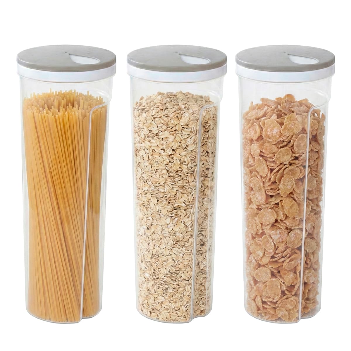 Kit 3 Potes Dosadores