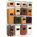 Kit 15 Potes Herméticos com Trava