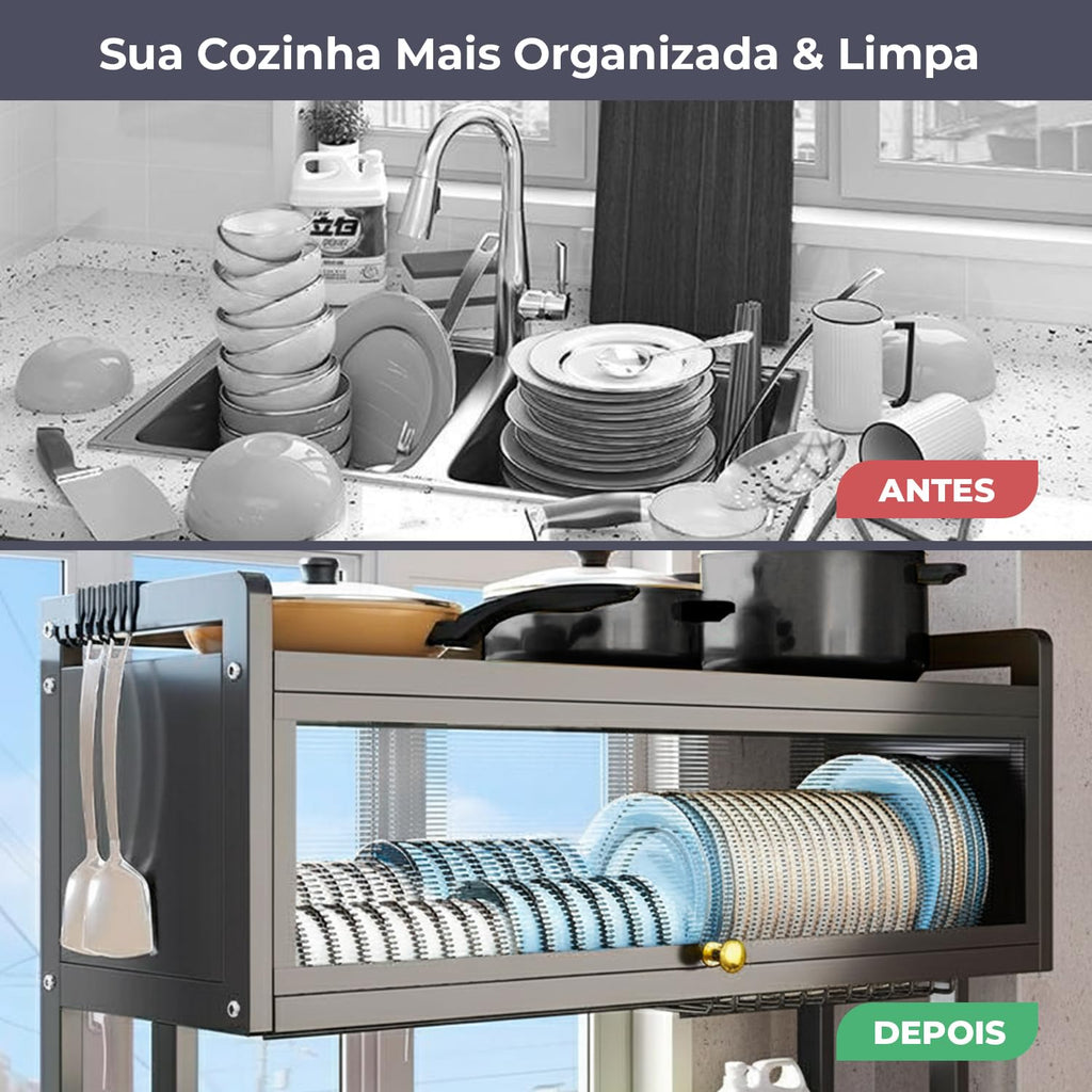 Escorredor de Louça Suspenso Grande