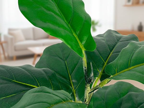 Imagem do produtoFicus Lyrata Artificial 70 cm com 25 Folhas