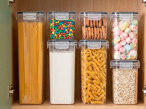 Imagem do produtoPotes Herméticos com Trava para Cozinha