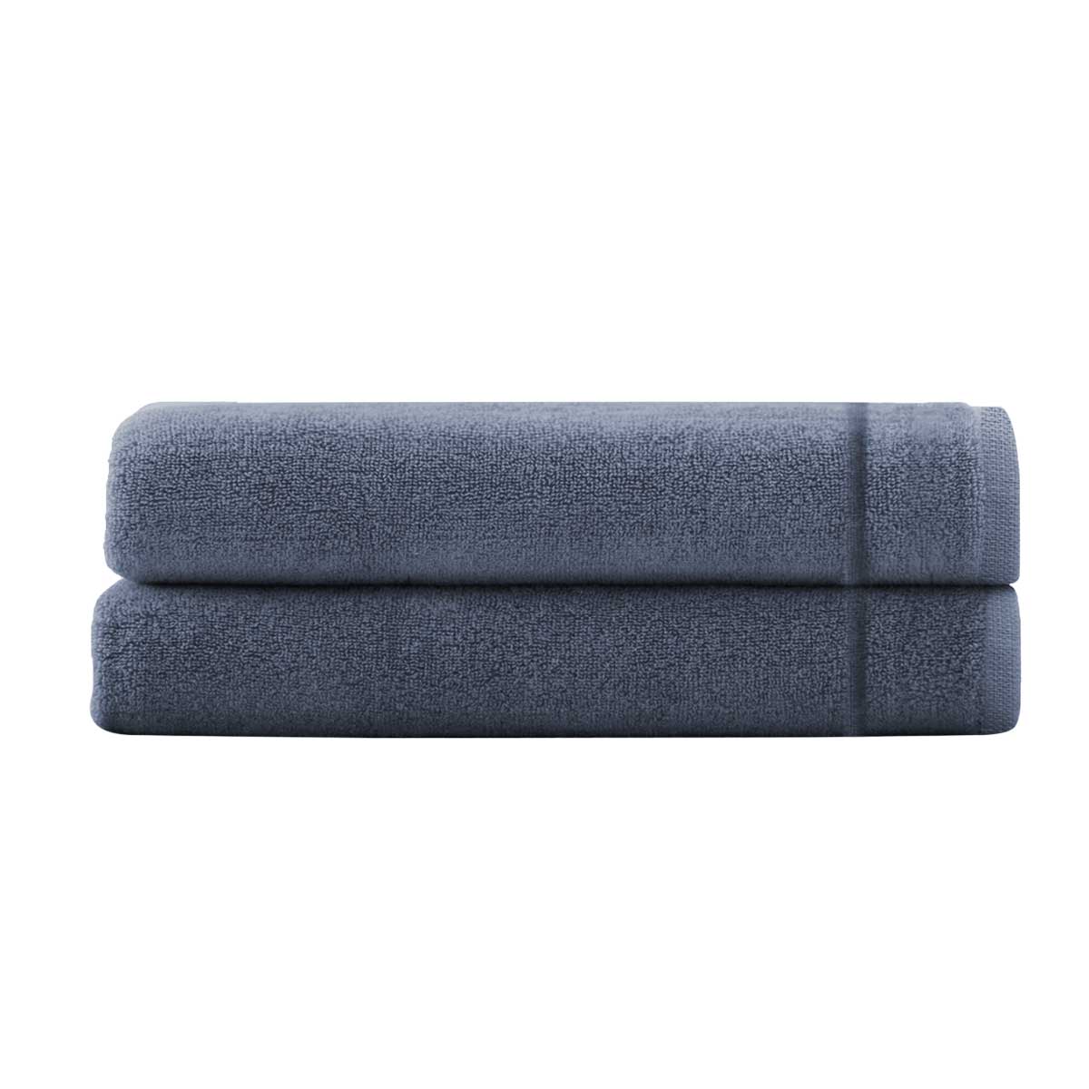Kit 2 Toalhas de Piso 75x45 cm 100% Algodão