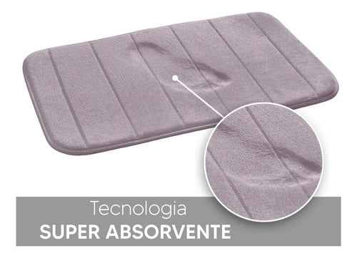 Tapete para Banheiro Super Comfort - Cinza