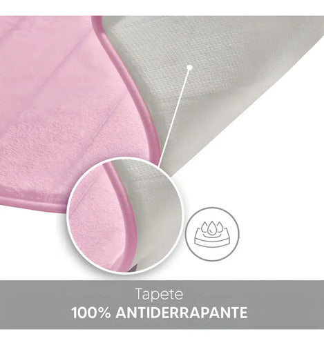 Tapete para Banheiro Super Comfort - Rosa