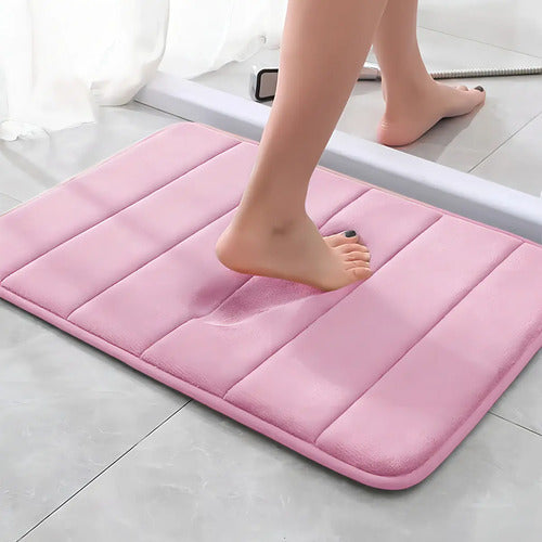 Tapete para Banheiro Super Comfort - Rosa