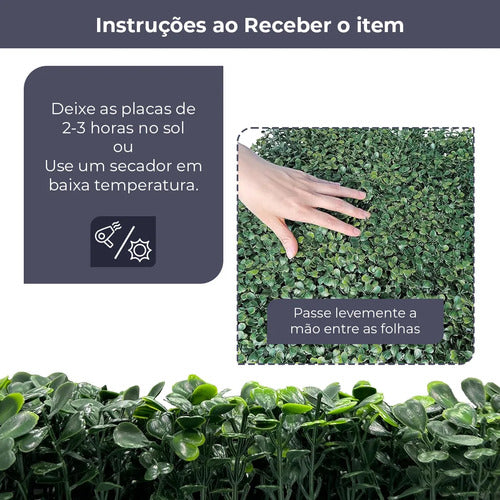 Kit 10 Placas de Jardim Vertical Buchinho