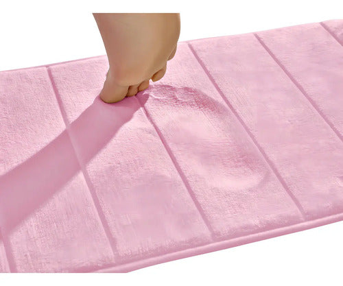 Tapete para Banheiro Super Comfort - Rosa