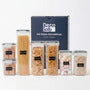 Kit 7 Potes Herméticos com Trava