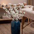 Kit 10 Galhos de Cerejeira Artificial 120 cm - Branco