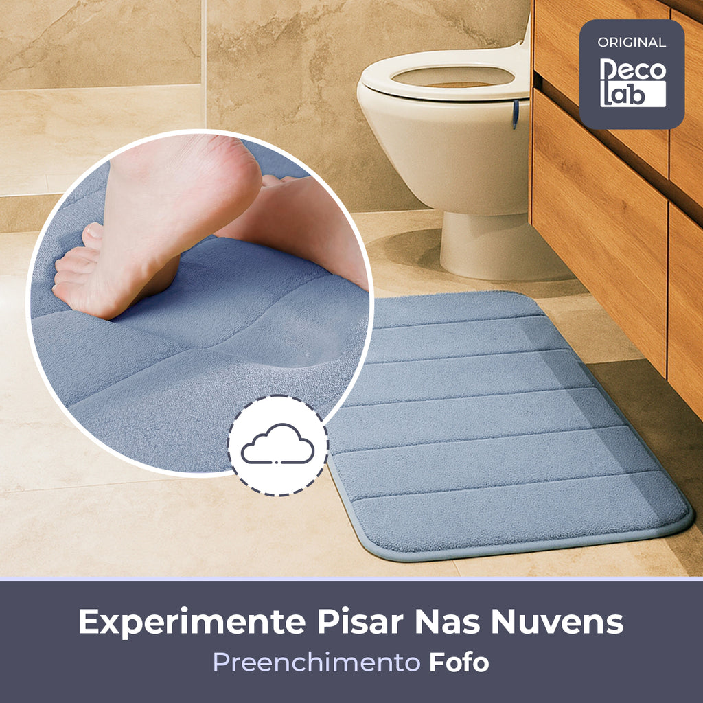 Kit 2 Tapetes Banheiro Super Comfort 60x40