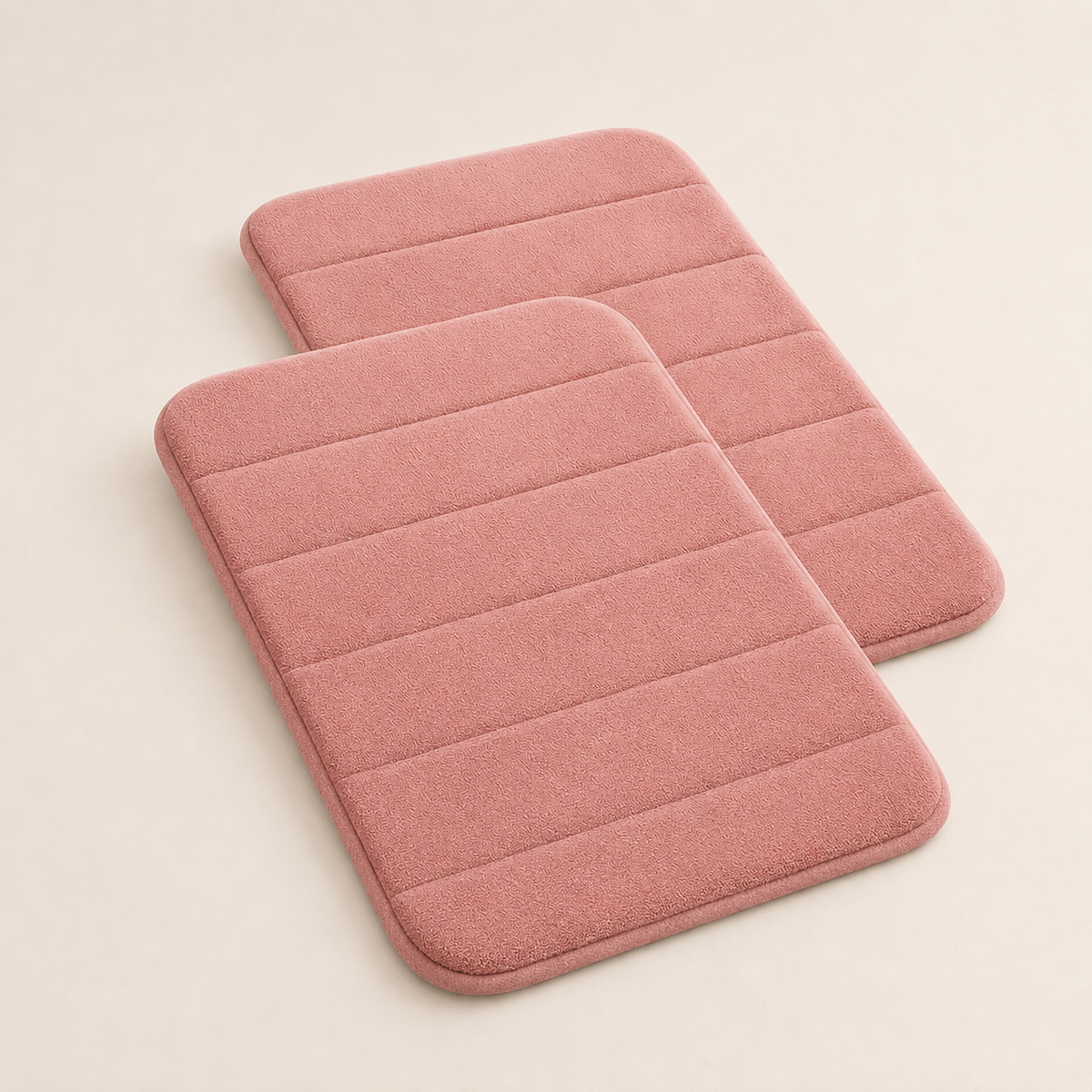 Kit 2 Tapetes Banheiro Super Soft Antiderrapante