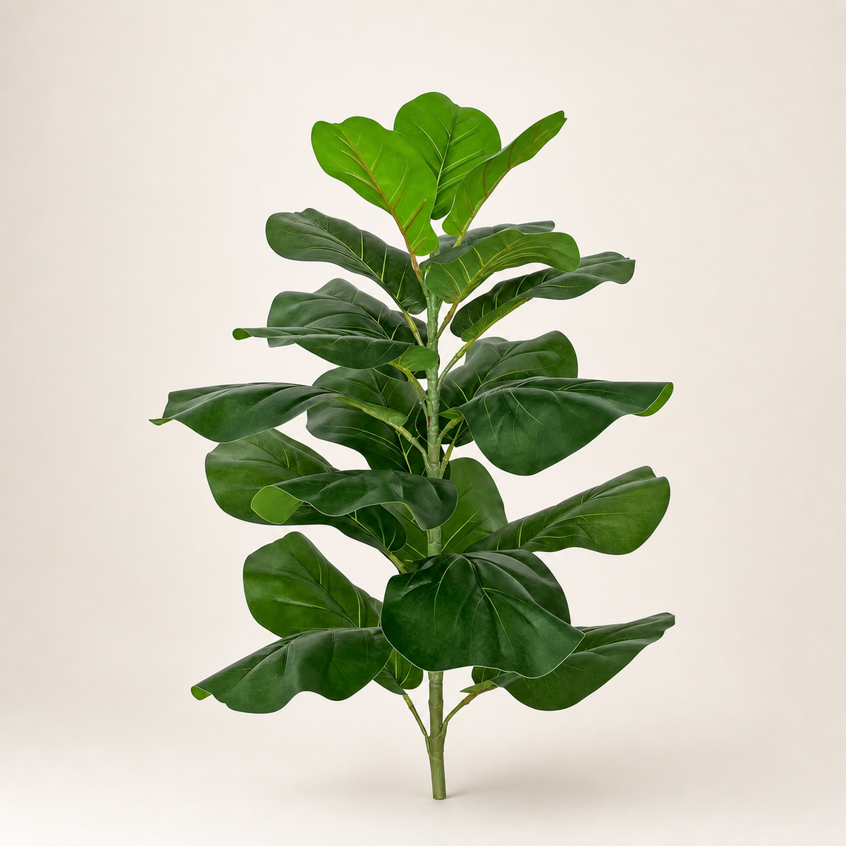 Ficus Lyrata Artificial 70 cm com 25 Folhas - Plantas Artificiais - Decolab - foto principal