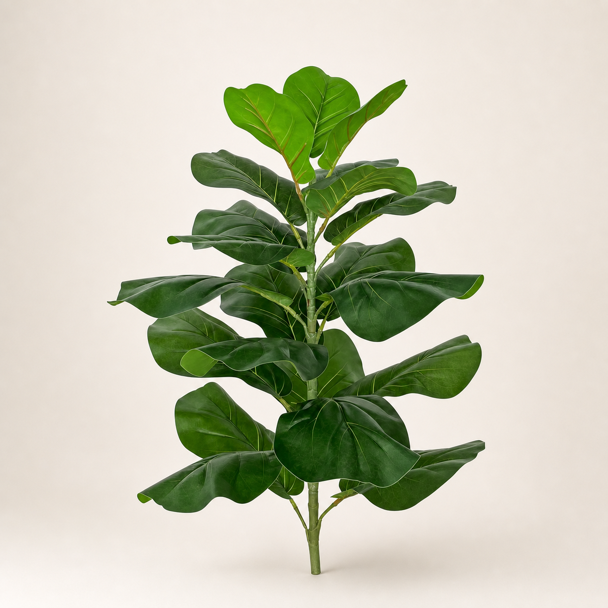 Ficus Lyrata Artificial 70 cm com 25 Folhas - Plantas Artificiais - Decolab - foto principal