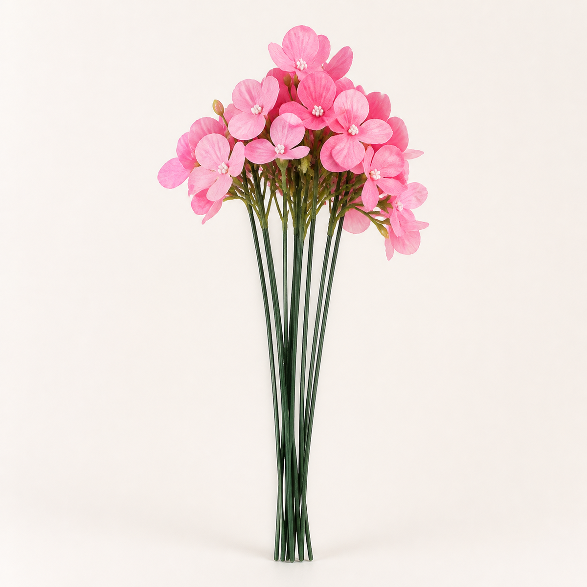 Kit 50 Raminhos de Hortênsia Artificial 32 cm - Flores Artificiais - Decolab - detalhe do produto