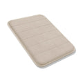 Tapete de banheiro Super Soft Decolab absorvente - Bege-escuro